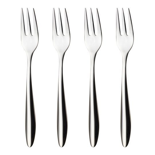 Hardanger Bestikk - Lykke Tårtgaffel 4-pack