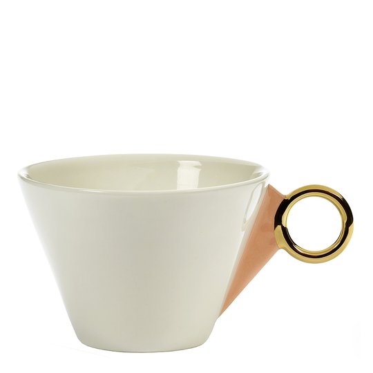 Serax - Serax Desirée Tekopp 10,8 cm Vit/Guld