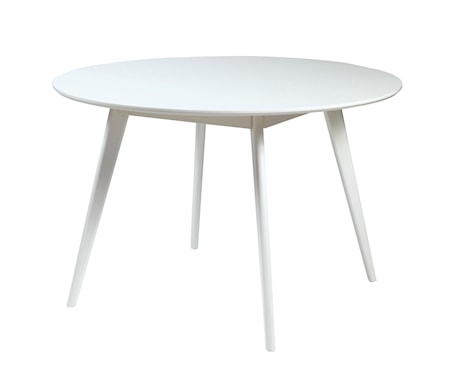 Yumi Matbord Runt Vitlack 115 cm