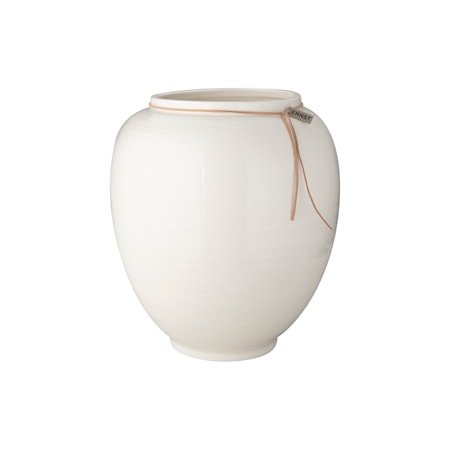 Vas Vitglaserad 33cm