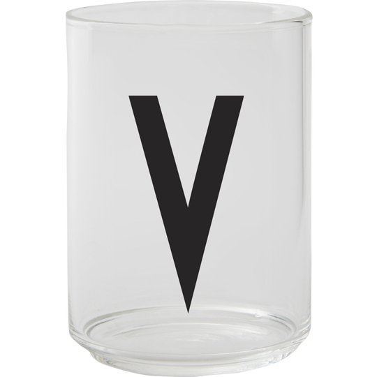 Design Letters Dricksglas, V