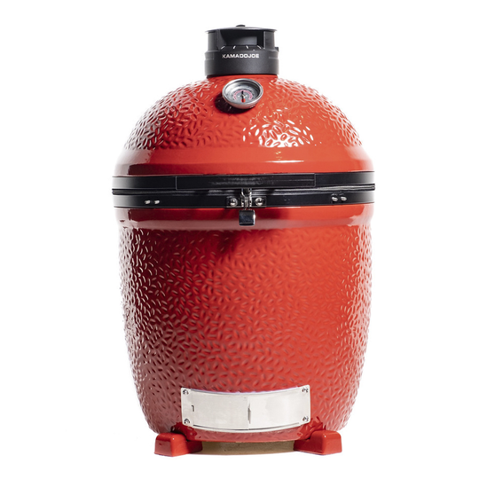 Kamado Joe - Kamadogrill Classic Joe 3 90 cm Röd