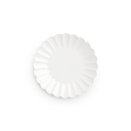 Oyster Tallrik Vit 20 cm