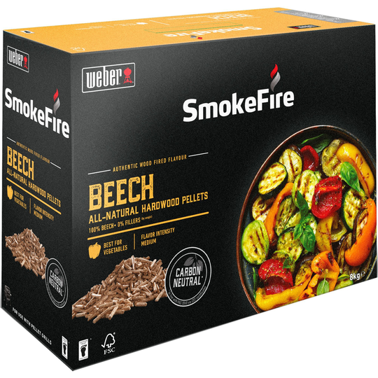 Weber Träpellets – Bok, 8 kg