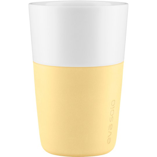 Eva Solo Cafe Latte mugg, 2 st. Lemon drop