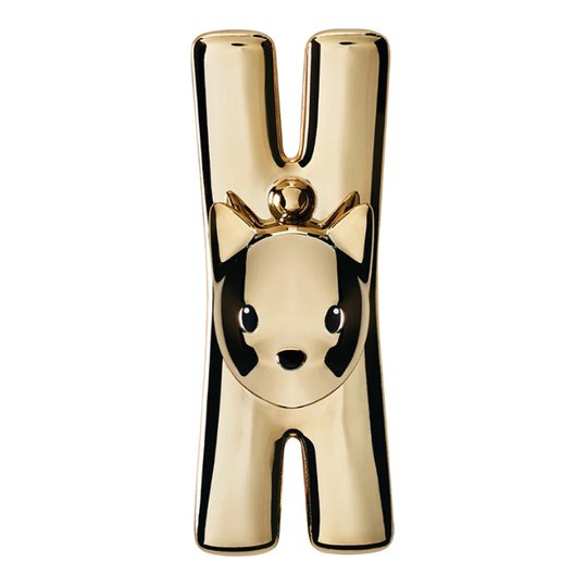 Alessi - Lampo Clip Guld