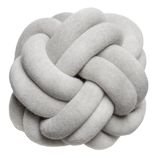 Design House Stockholm - Knot Kudde 30 cm Ljusgrå