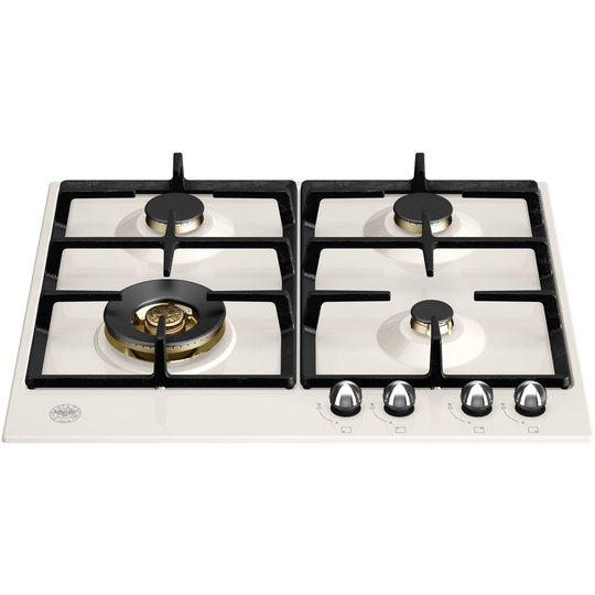 Bertazzoni P604LHER Heritage gasspis elfenbensvit/krom