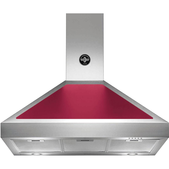 Bertazzoni K90AMHVIA/19 La Germania fläkt, 90 cm, vinröd