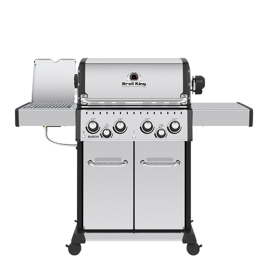 Broil King - Gasolgrill Baron S 490 IR Svart/Rostfri
