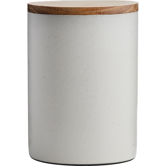 Aida RAW förvaringsburk med lock, 15 cm, arctic white