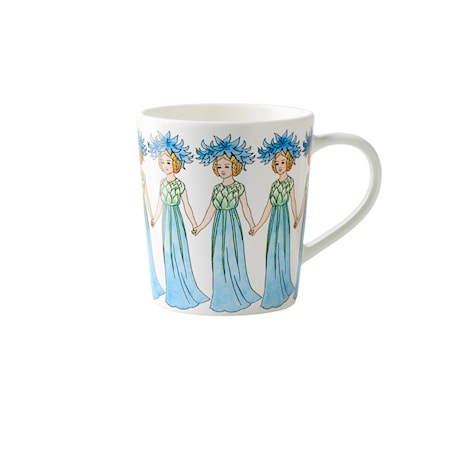 Elsa Beskow Mugg m öra Blåklint 40 cl