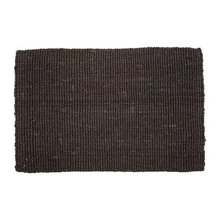 Dörrmatta Jute Svart 120x70 cm