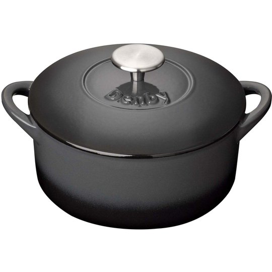 Denby Halo Rund Gjutjärnsgryta 20 cm 2,4 l