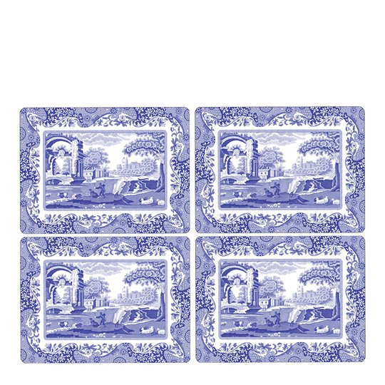 Spode - Blue Italian Bordsunderlägg 4-pack