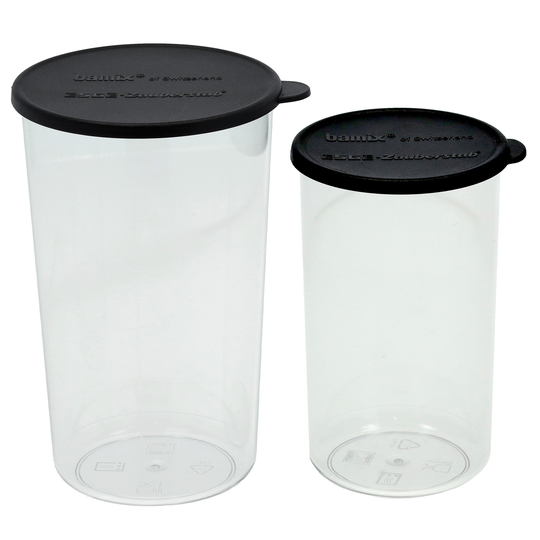 Bamix Bägare med lock 400 + 700 ml.