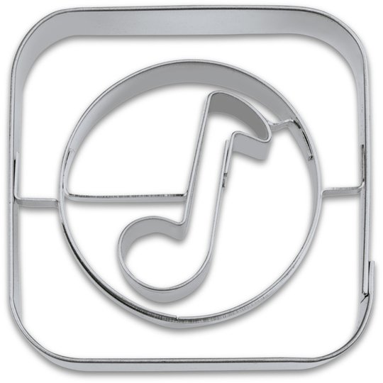 Städter Kakform Utstickare App Musik