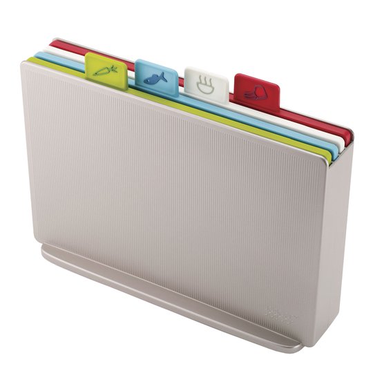 Joseph Joseph - Index Skärbrädeset Regular 4-pack Silver