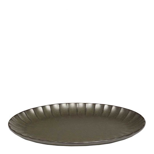 Serax - Serax Inku Tallrik oval 25 cm Grön