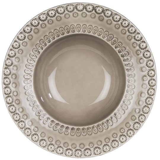 PotteryJo Daisy Djup tallrik 2 st, Greige