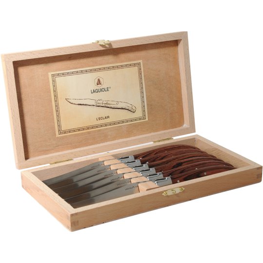 Laguiole Gabarret Stekknivar 6-pack