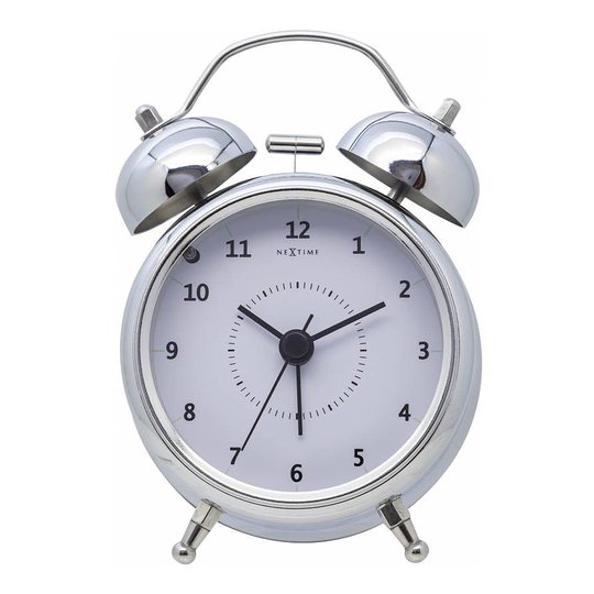 NeXtime - Wake Up Väckarklocka 9 cm Rostfri