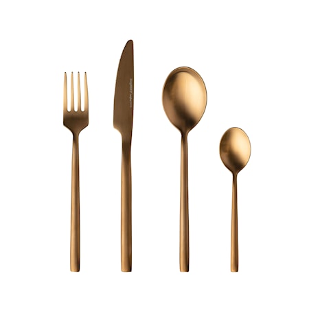 BergHoff Gem Bestickset 4 delar Guldbelagt