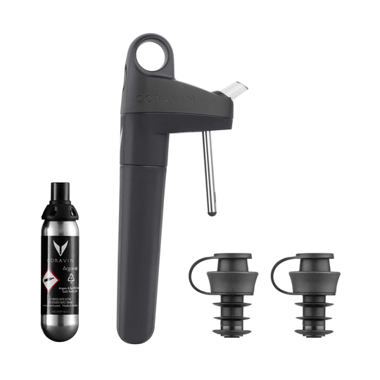 Coravin Pivot vinsystem, svart