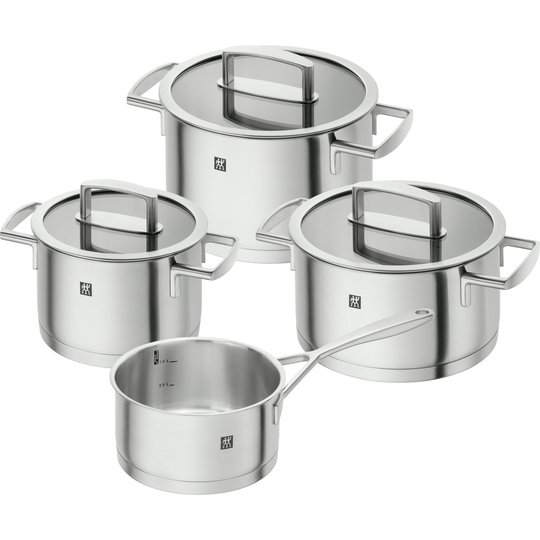 Zwilling Vitality Grytset 4 delar med Glaslock