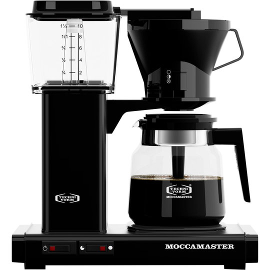 Moccamaster Manual Kaffebryggare, Svart