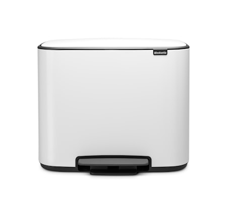 Bo Soptunna med Pedal Vit 36 L