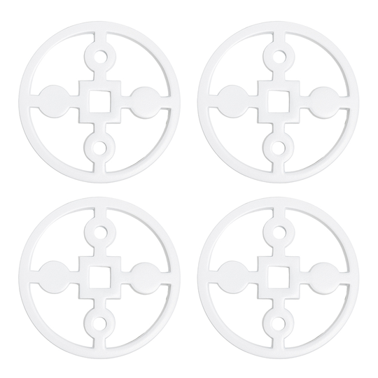 Hilke - Anima Gemella Glasunderlägg 4-pack Vit