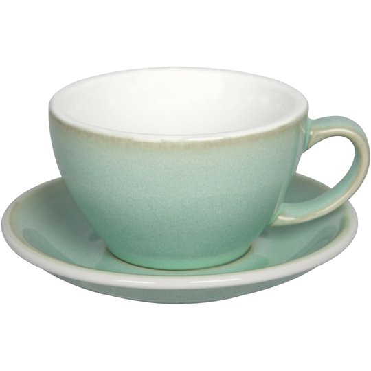 Loveramics Egg Café Lattekopp 300 ml, 6 st, Basilikagrön