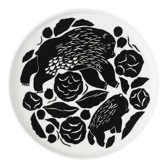 Marimekko - Oiva/Karhuemo Tallrik 20 cm