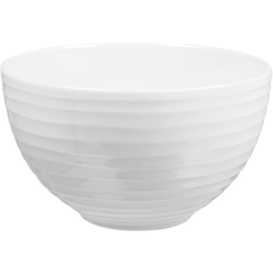 Design House Stockholm Blond Liten Skål Vit/Randig 30 cl