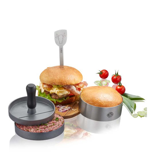 Gefu - Gefu Hamburgerset 3-pack