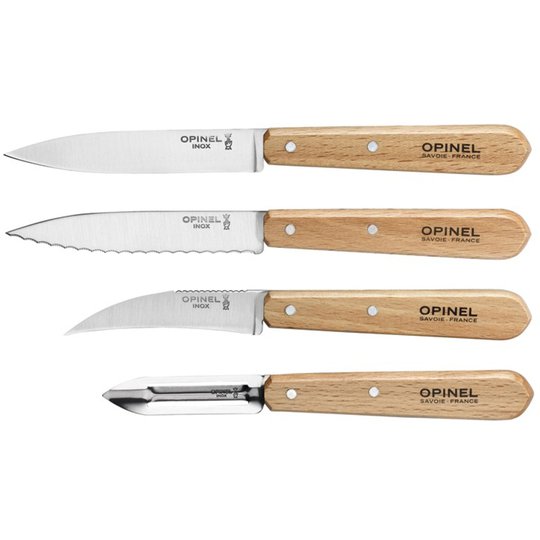 Opinel Essentials Skalset 4 delar Bok