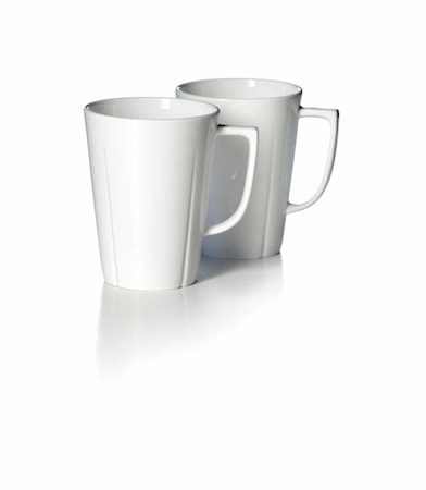 Grand Cru Mugg 34 cl vit 2 st.