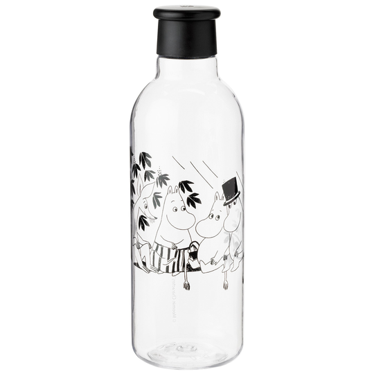 RIG-TIG Drink-It Mumin Vattenflaska 0,75 L, Black
