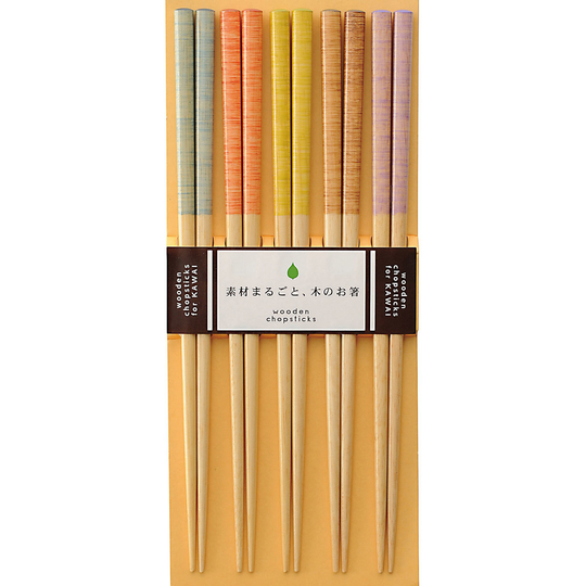 Kawai Ätpinnar Brush Wood 5 Par