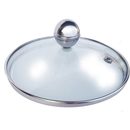 Frabosk Glaslock 28 cm med stålkant
