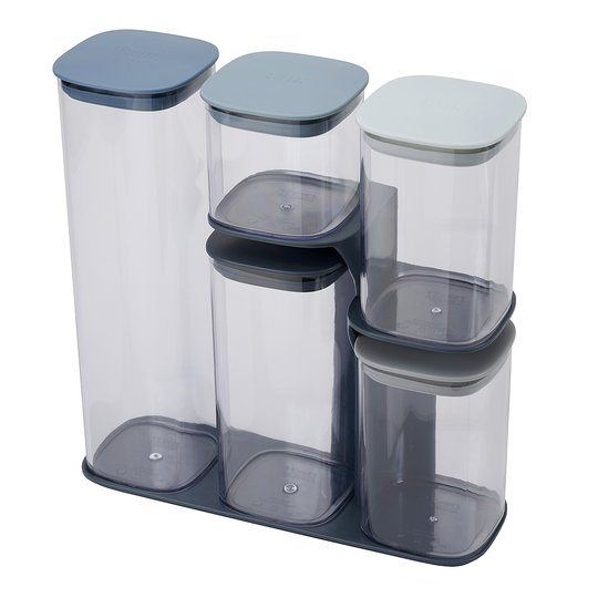 Joseph Joseph - Podium Burk med lock 5-pack Sky