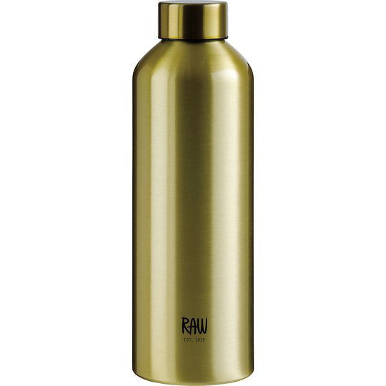 Aida Raw to go aluminiumflaska 75 cl. guld