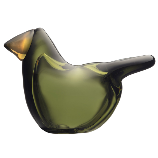 Iittala Birds by Toikka Flugsnappare mossgrön