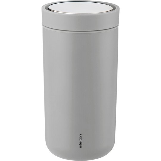 Stelton To Go Click d. steel 0,2 l. - soft light grey
