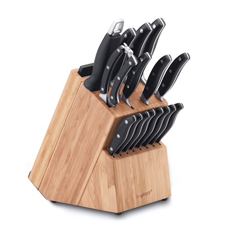 BergHoff Essentials Knivblockset 20 delar