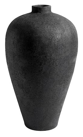 Luna Kruka Svart Terracotta 80x45cm