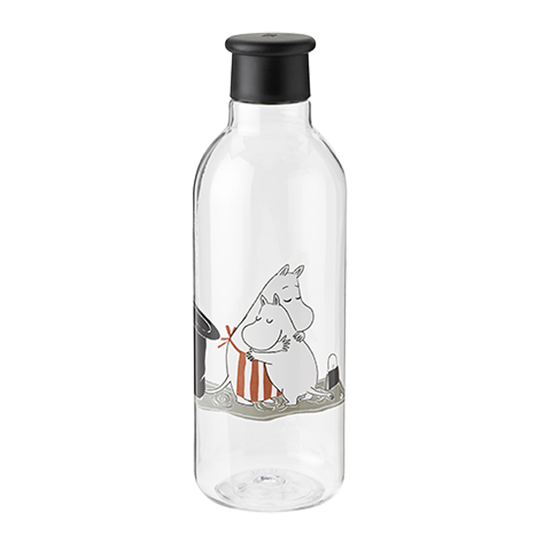 Rig-Tig - Mumin Drink-It Vattenflaska 75 cl Svart