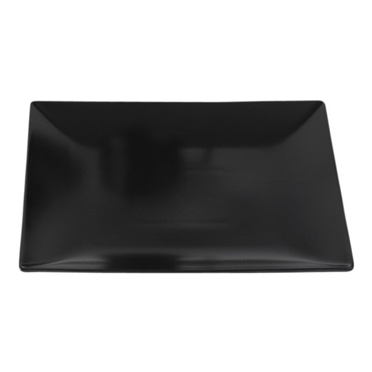 Aida - Quadro Tallrik flat 26x26 cm Svart matt