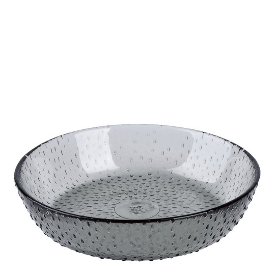 Aida - Raw Creative Glass Glastallrik 16 cm Rökfärgad